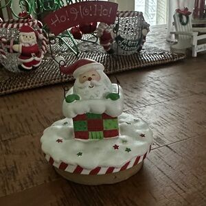 Yankee Candle Santa Claus Large Jar Topper